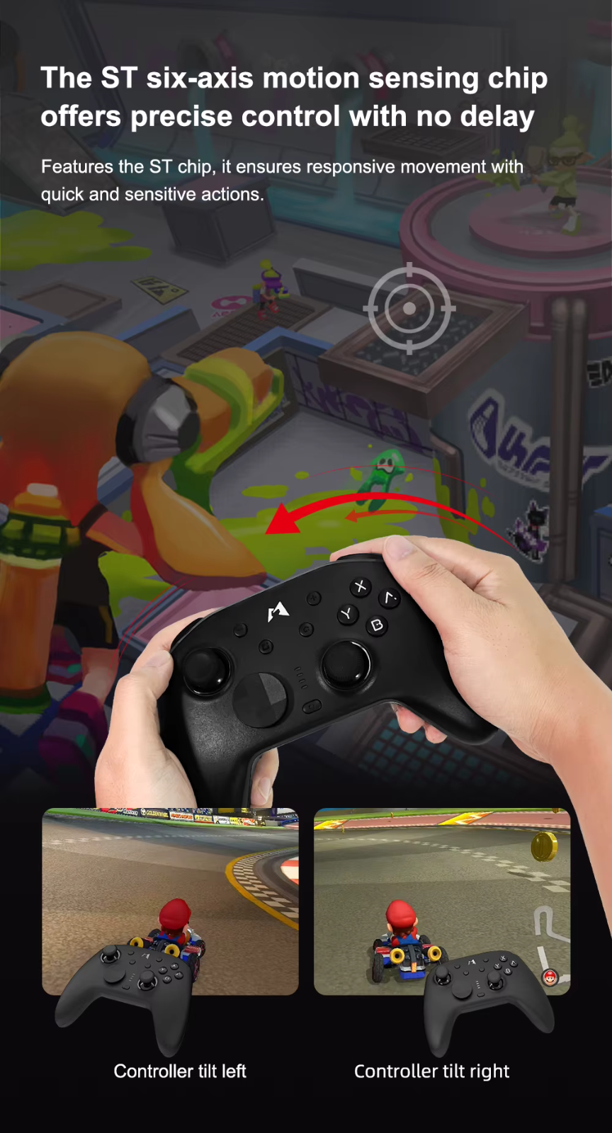 Mobapad N1 HD / N1S Pro Wireless Controller for Switch, PC + MORE - Image 8