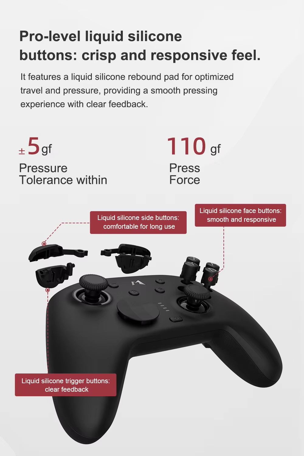 Mobapad N1 HD / N1S Pro Wireless Controller for Switch, PC + MORE - Image 2