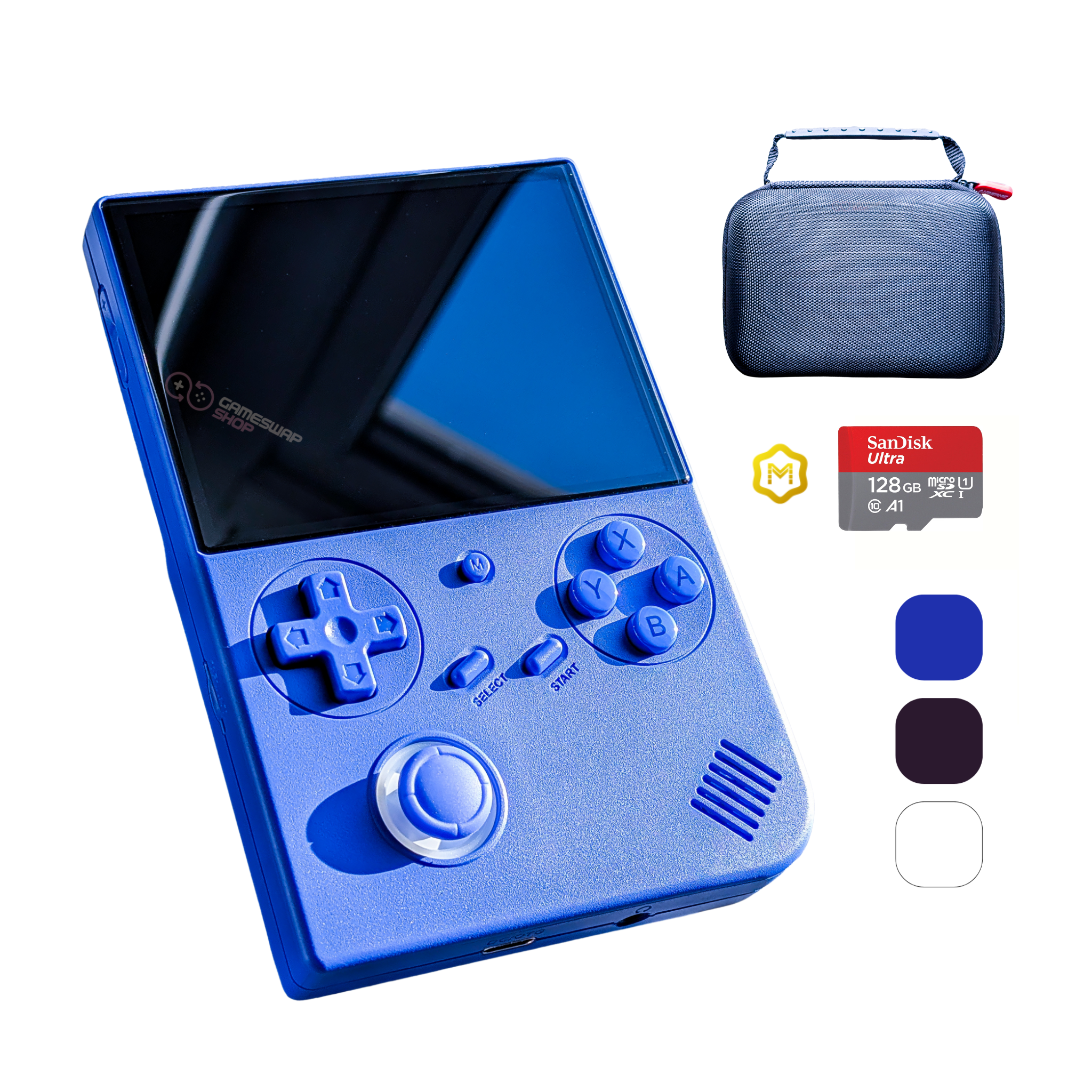 ANBERNIC RG 40XXV Retro Handheld Games Console + 128GB