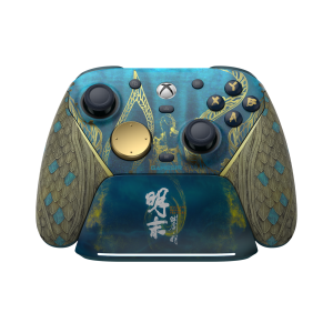 Custom dragon-themed gaming controller design