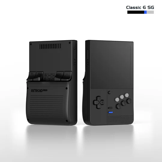 Retroid handheld gaming console, Classic 6 SG model.