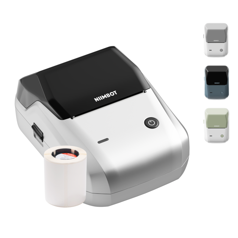 Niimbot label printer and label roll