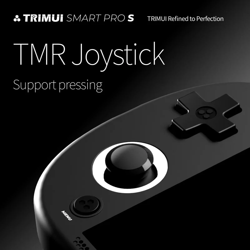 Trimui Smart Pro S joystick close-up