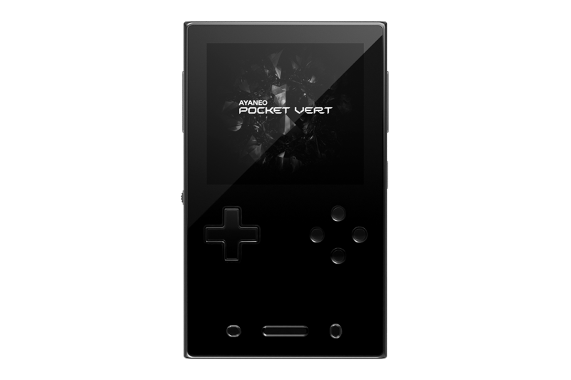 Handheld gaming console with control buttons