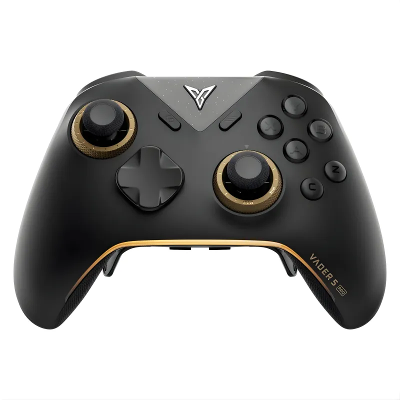 Flydigi Vader 5 Pro Gaming Controller close-up on white background