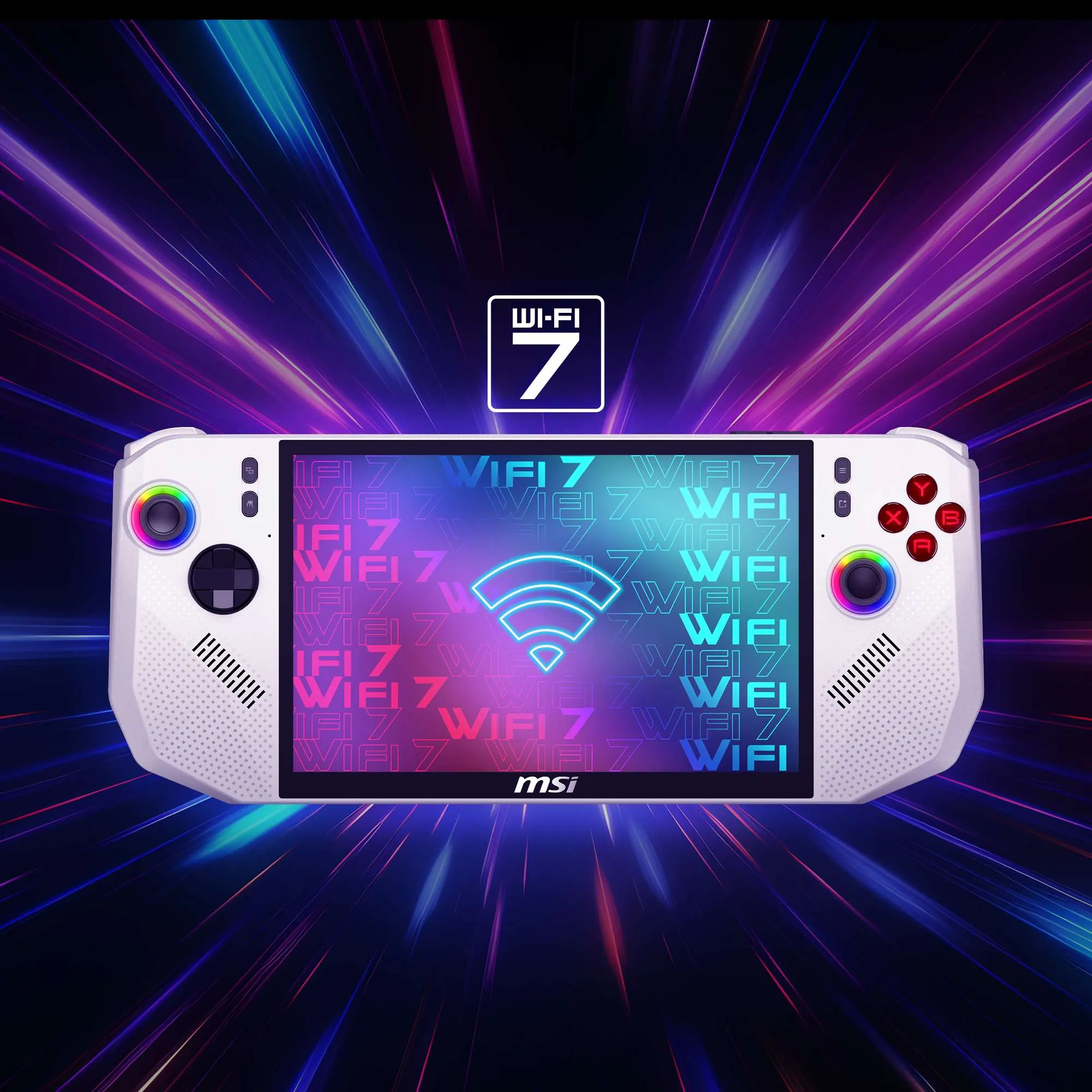 MSI handheld console with WiFi 7 graphics