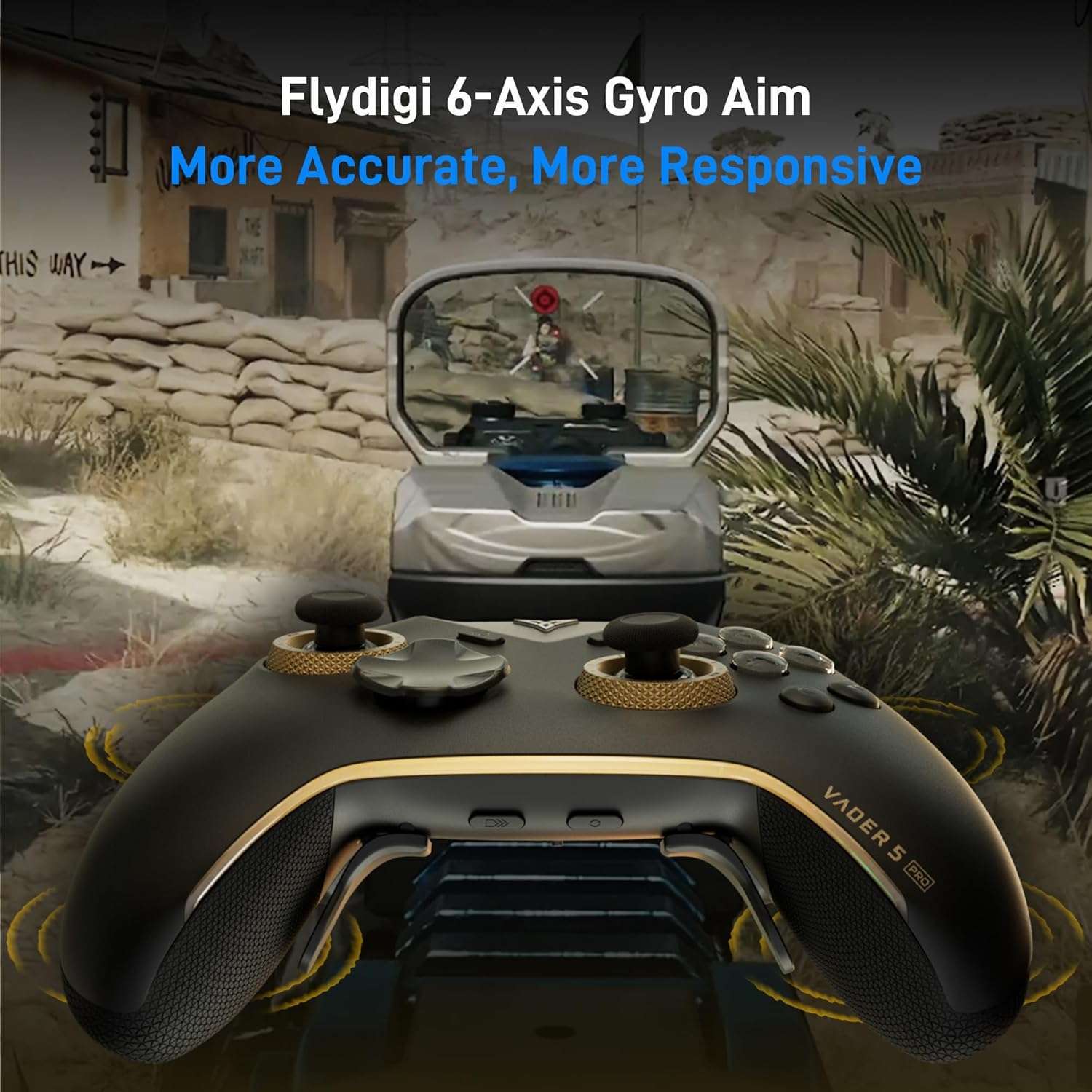 Flydigi Vader 5 Pro Wireless Gaming Controller - immagine 8