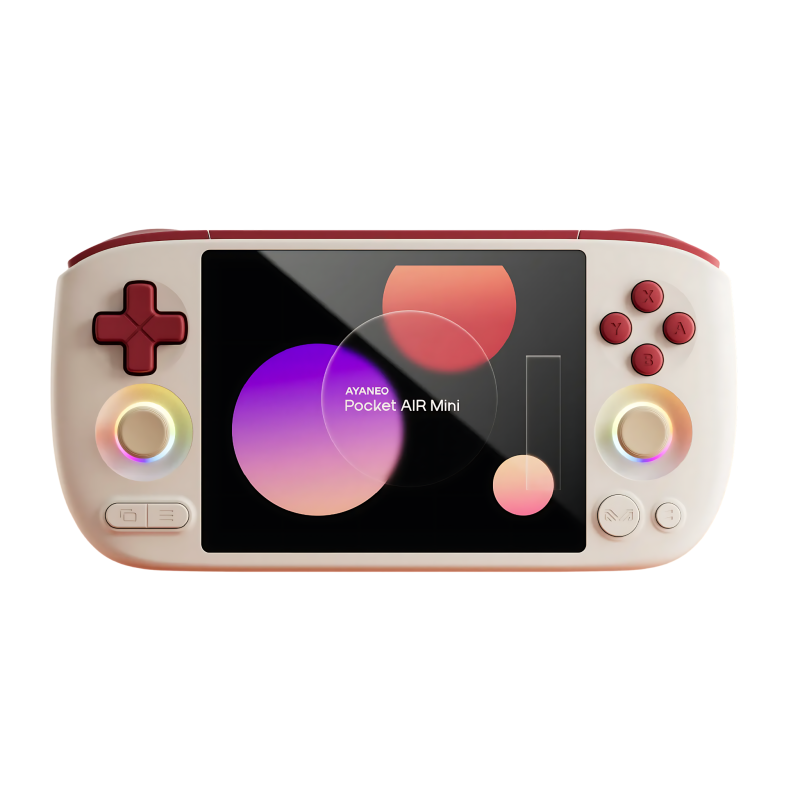 Ayaneo Pocket AIR Mini Handheld Game Console<span> - </span>Retro White, 2GB + 32GB