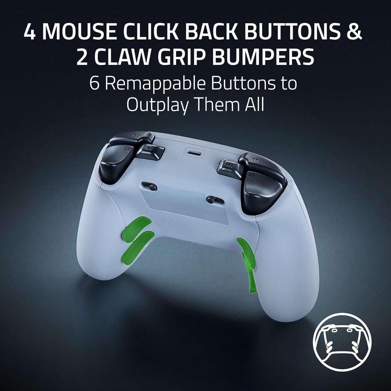 Razer Wolverine V3 Pro Wireless Gaming Controller | White - immagine 10